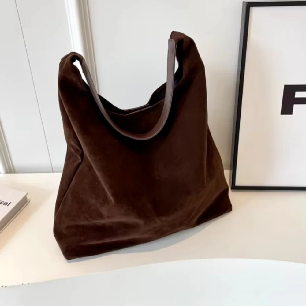 Suede Shoulder Bag - Picture 11 of 12